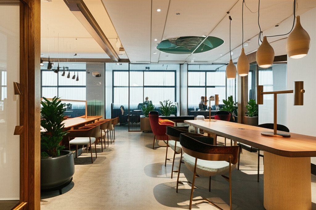 Nook coworking space in Dubai - Jumeirah Lakes Towers (Flagship) featuring modern workspace for entrepreneurs and freelancers